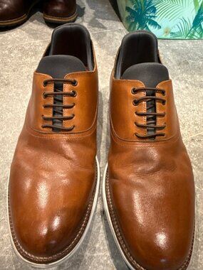 Martin Dingman Men's Leather Shoes 10.5M